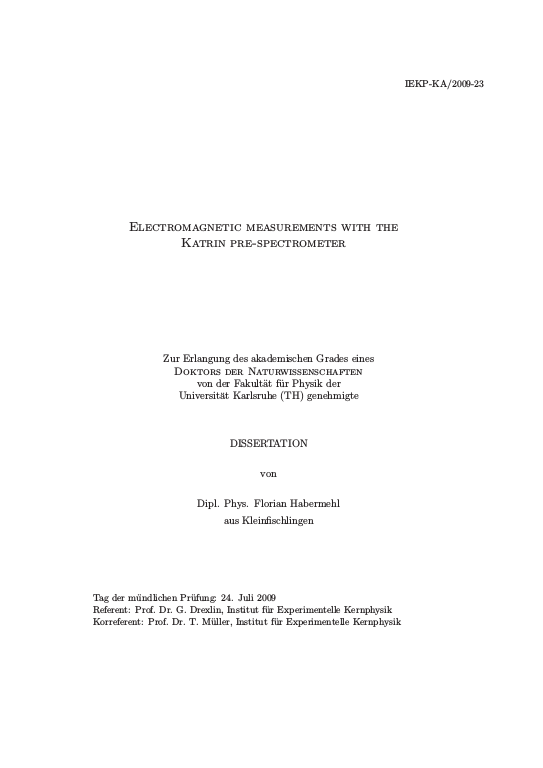 Cover der Publikation