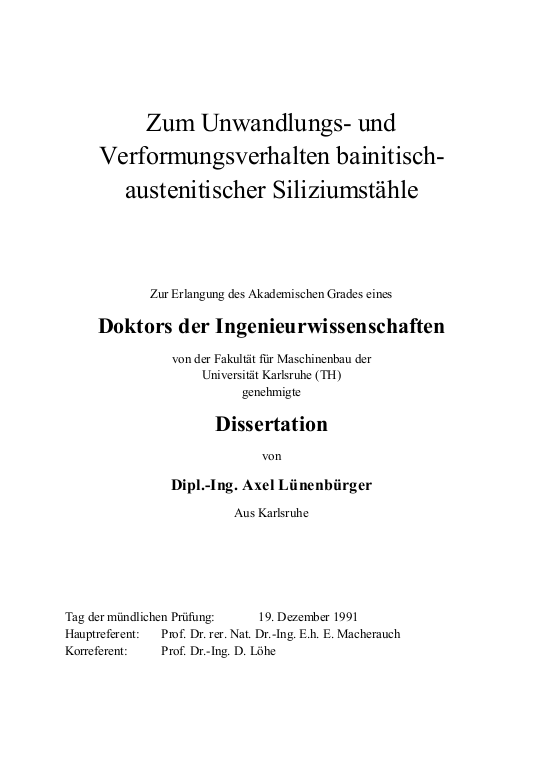 Cover der Publikation