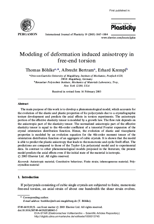 Cover der Publikation