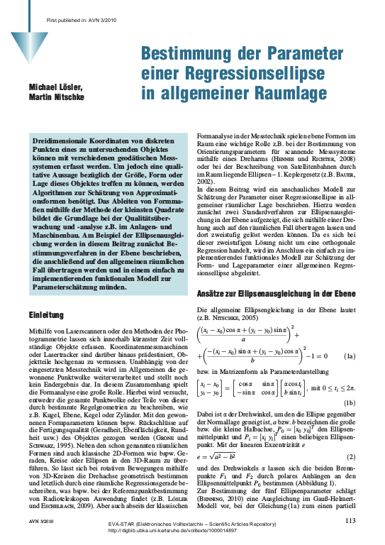 Cover der Publikation