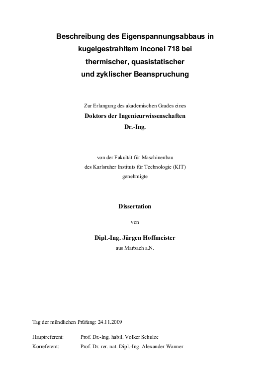 Cover der Publikation