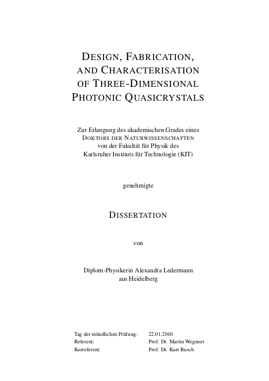 Cover der Publikation