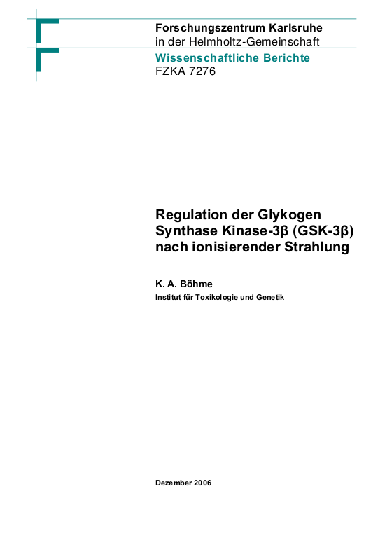 Cover der Publikation