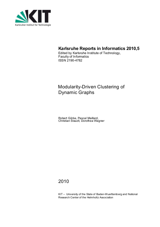 Cover der Publikation