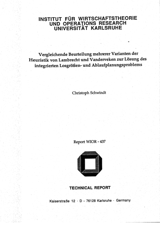 Cover der Publikation