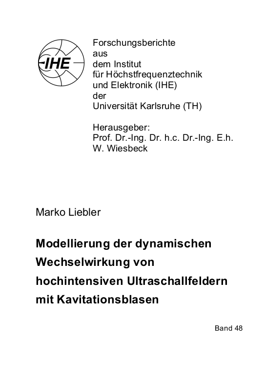 Cover der Publikation