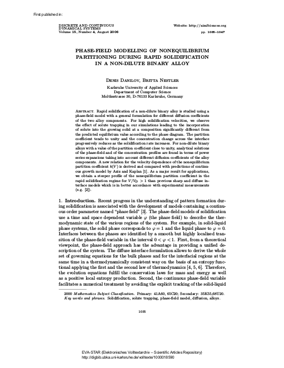 Cover der Publikation