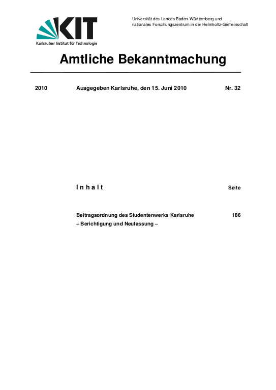 Cover der Publikation