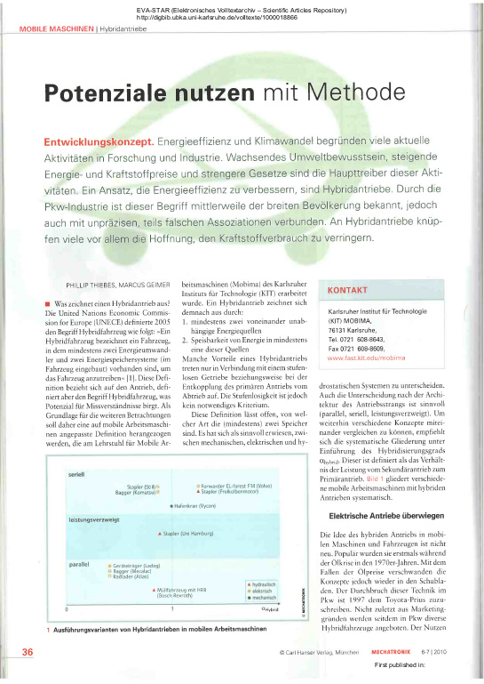Cover der Publikation