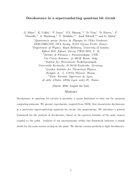 Cover der Publikation