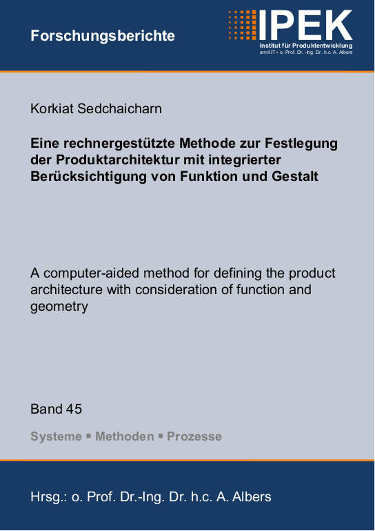 Cover der Publikation