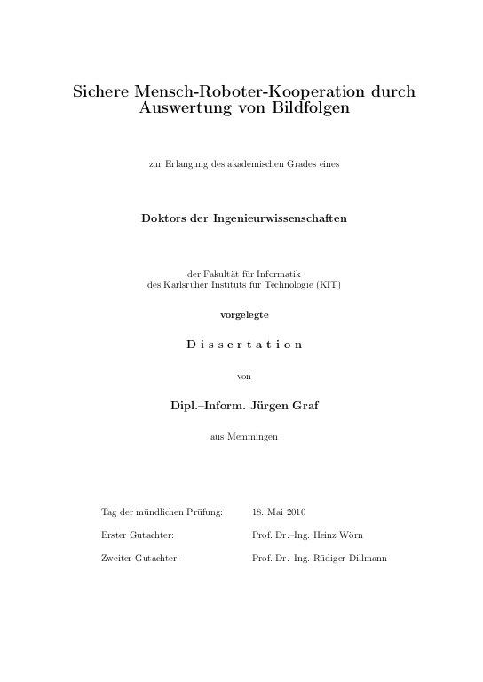 Cover der Publikation