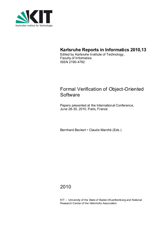 Cover der Publikation