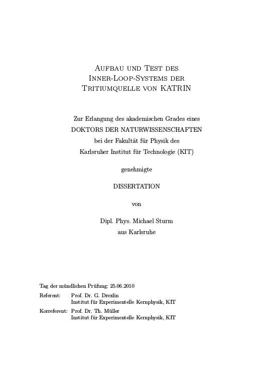 Cover der Publikation