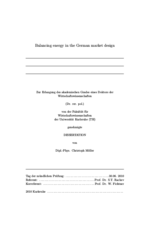 Cover der Publikation