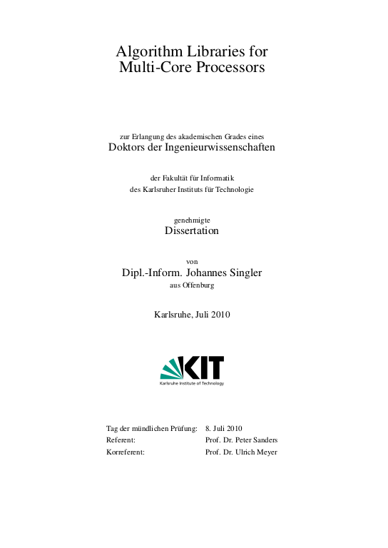 Cover der Publikation