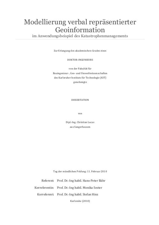 Cover der Publikation