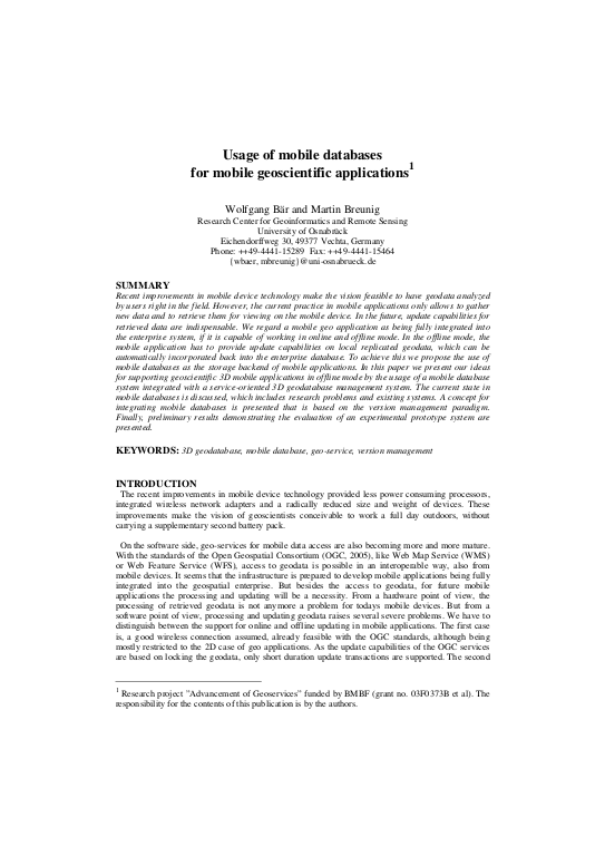 Cover der Publikation