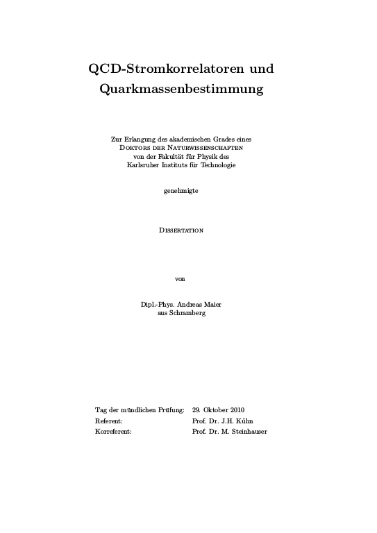 Cover der Publikation