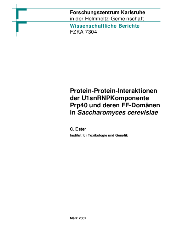 Cover der Publikation