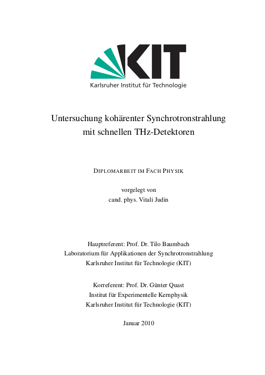 Cover der Publikation