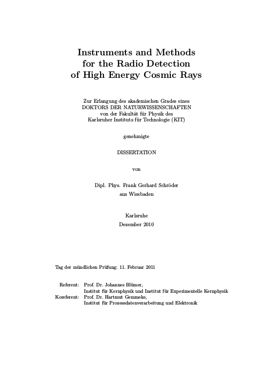 Cover der Publikation