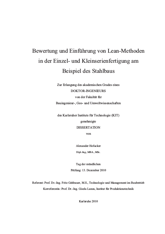 Cover der Publikation