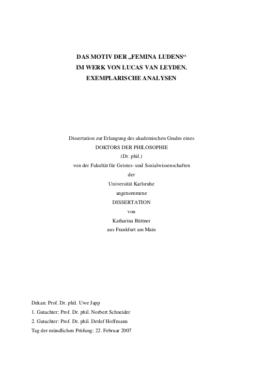 Cover der Publikation