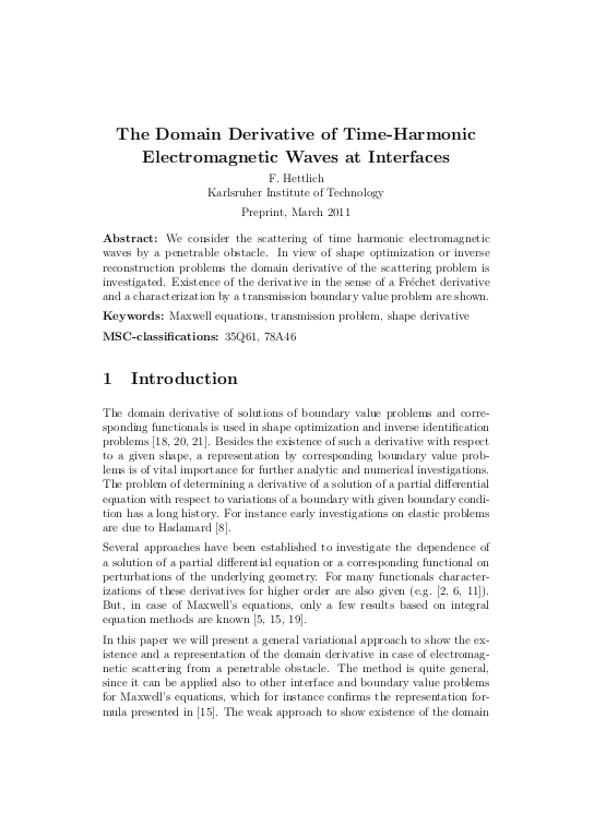 Cover der Publikation