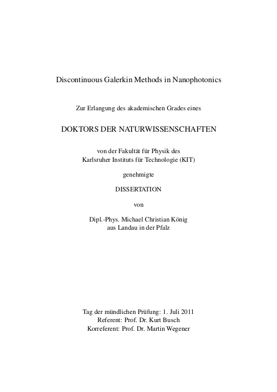 Cover der Publikation