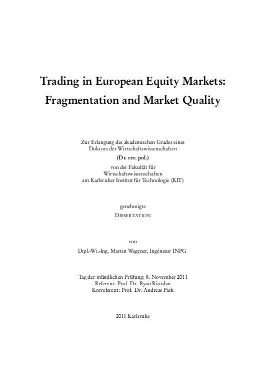 Cover der Publikation