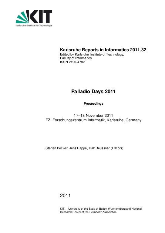 Cover der Publikation