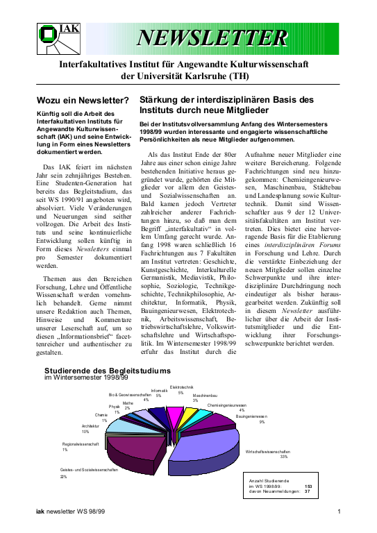 Cover der Publikation