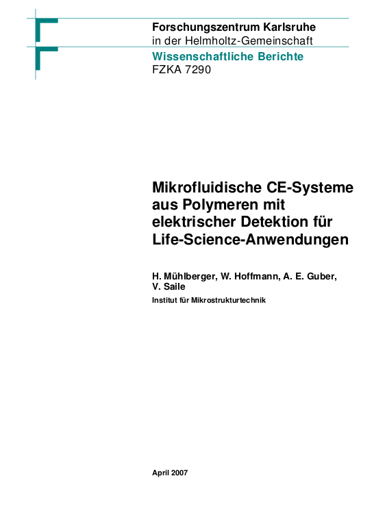 Cover der Publikation