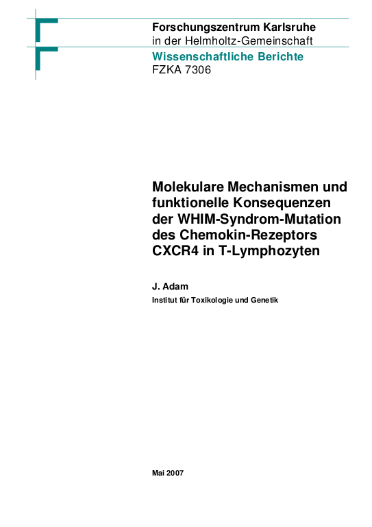 Cover der Publikation