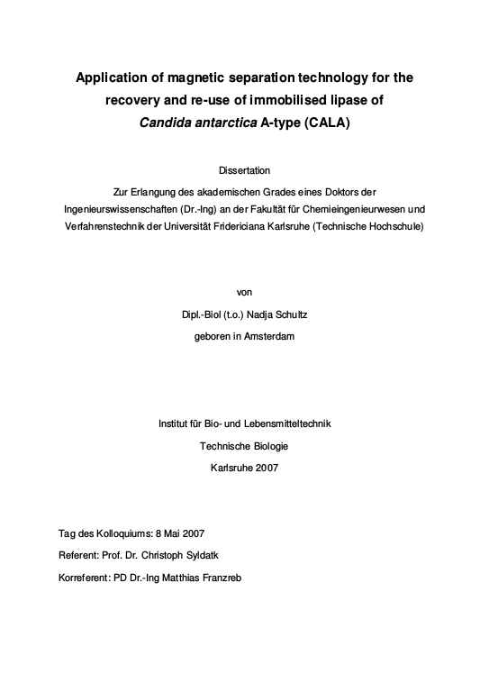 Cover der Publikation