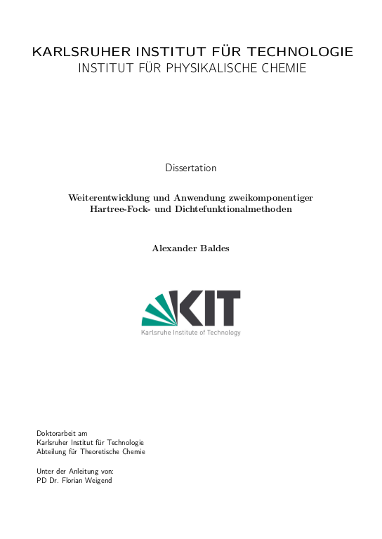 Cover der Publikation