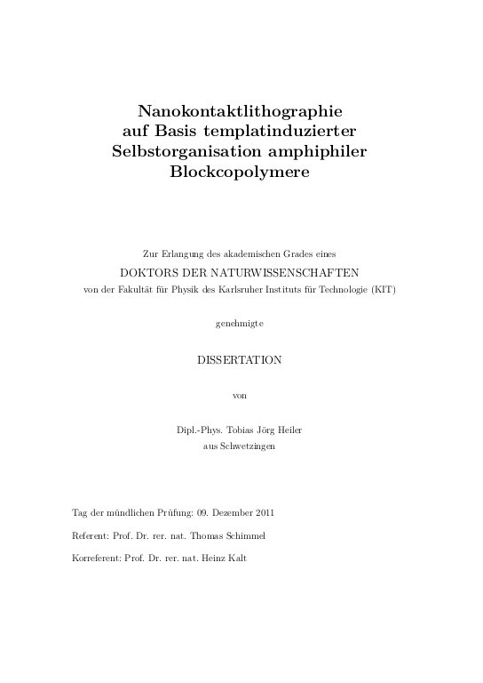 Cover der Publikation