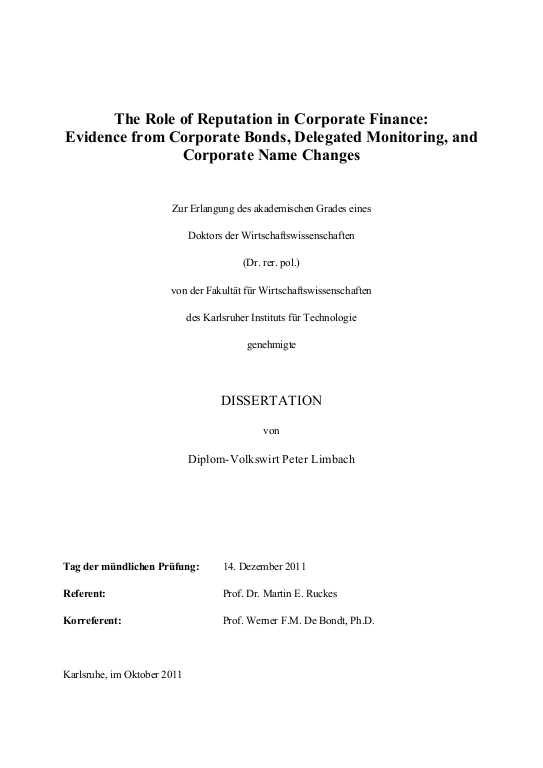 Cover der Publikation