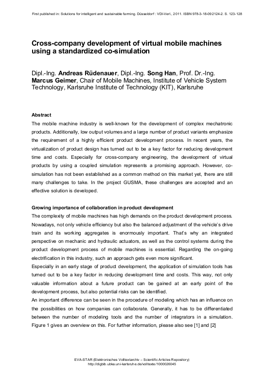 Cover der Publikation