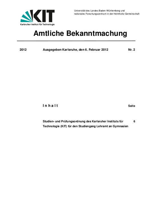 Cover der Publikation