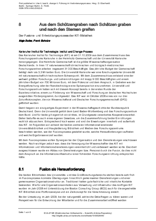 Cover der Publikation