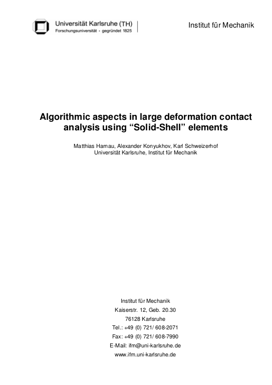 Cover der Publikation