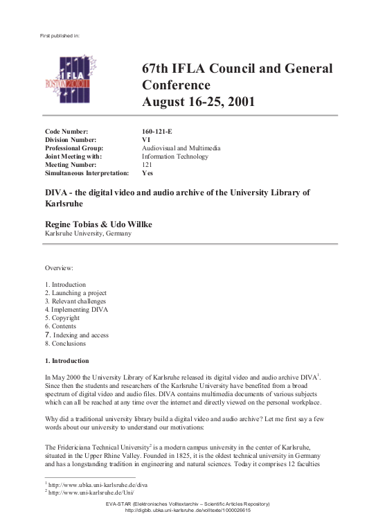 Cover der Publikation