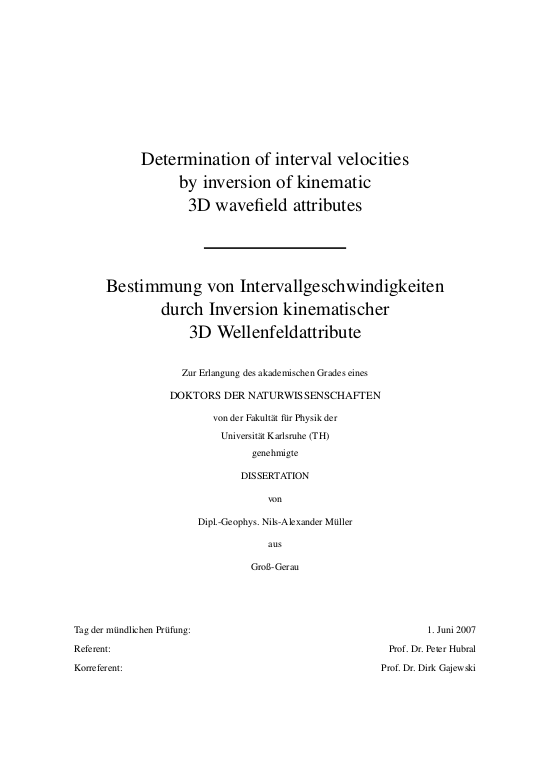 Cover der Publikation