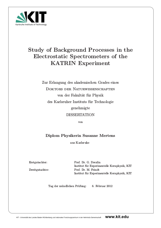 Cover der Publikation