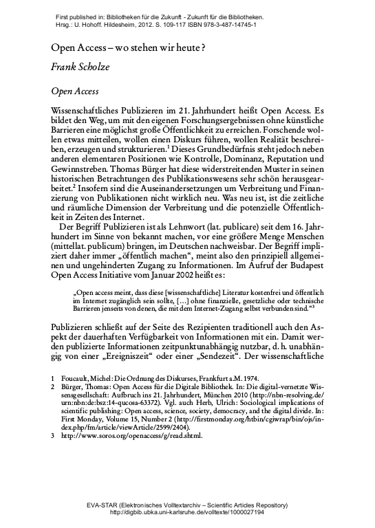 Cover der Publikation