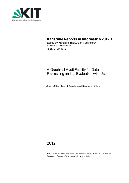 Cover der Publikation