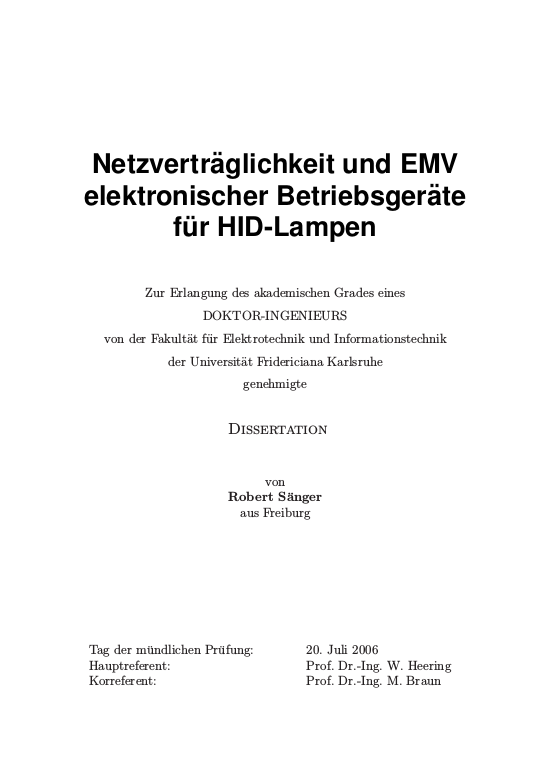 Cover der Publikation