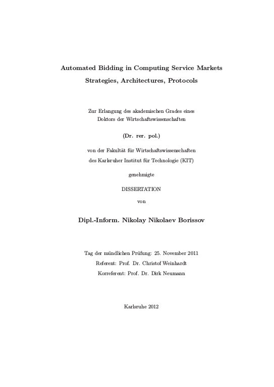 Cover der Publikation